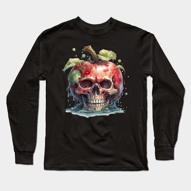 Forbidden Fruit Long Sleeve T-Shirt by TheWombatsDen